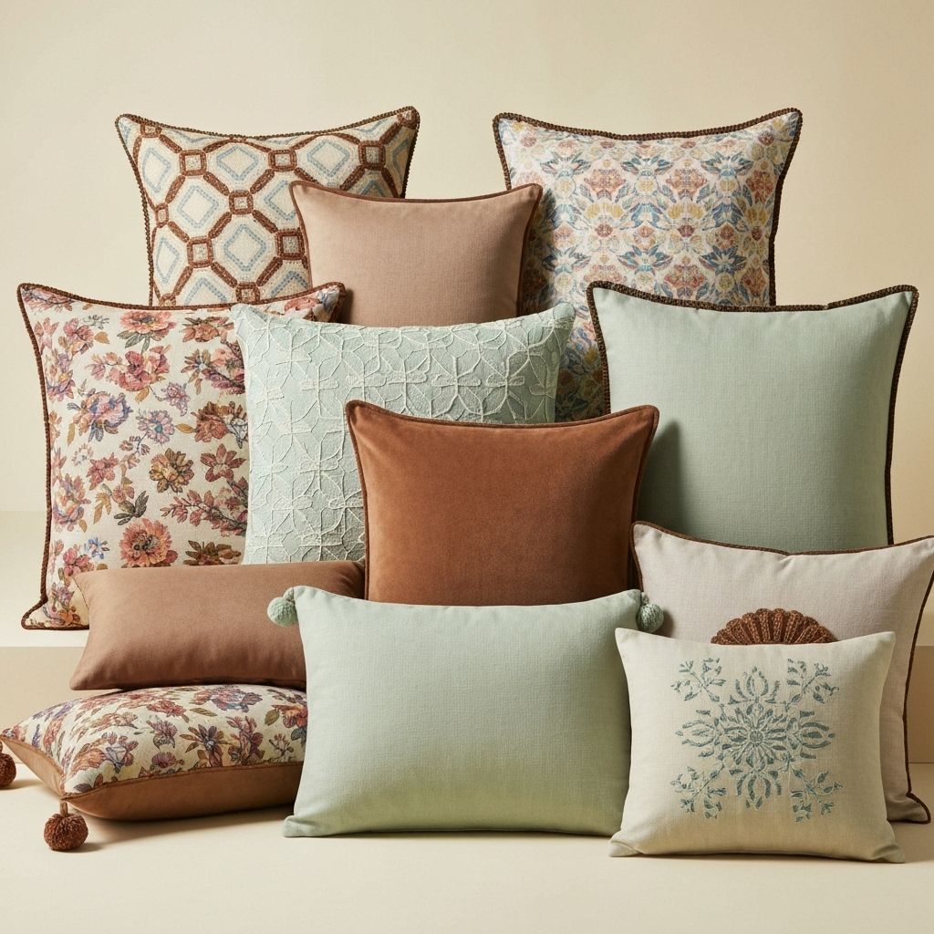Decorative Pillow Covers and Cushions
